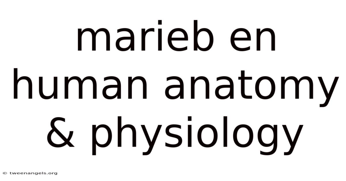 Marieb En Human Anatomy & Physiology